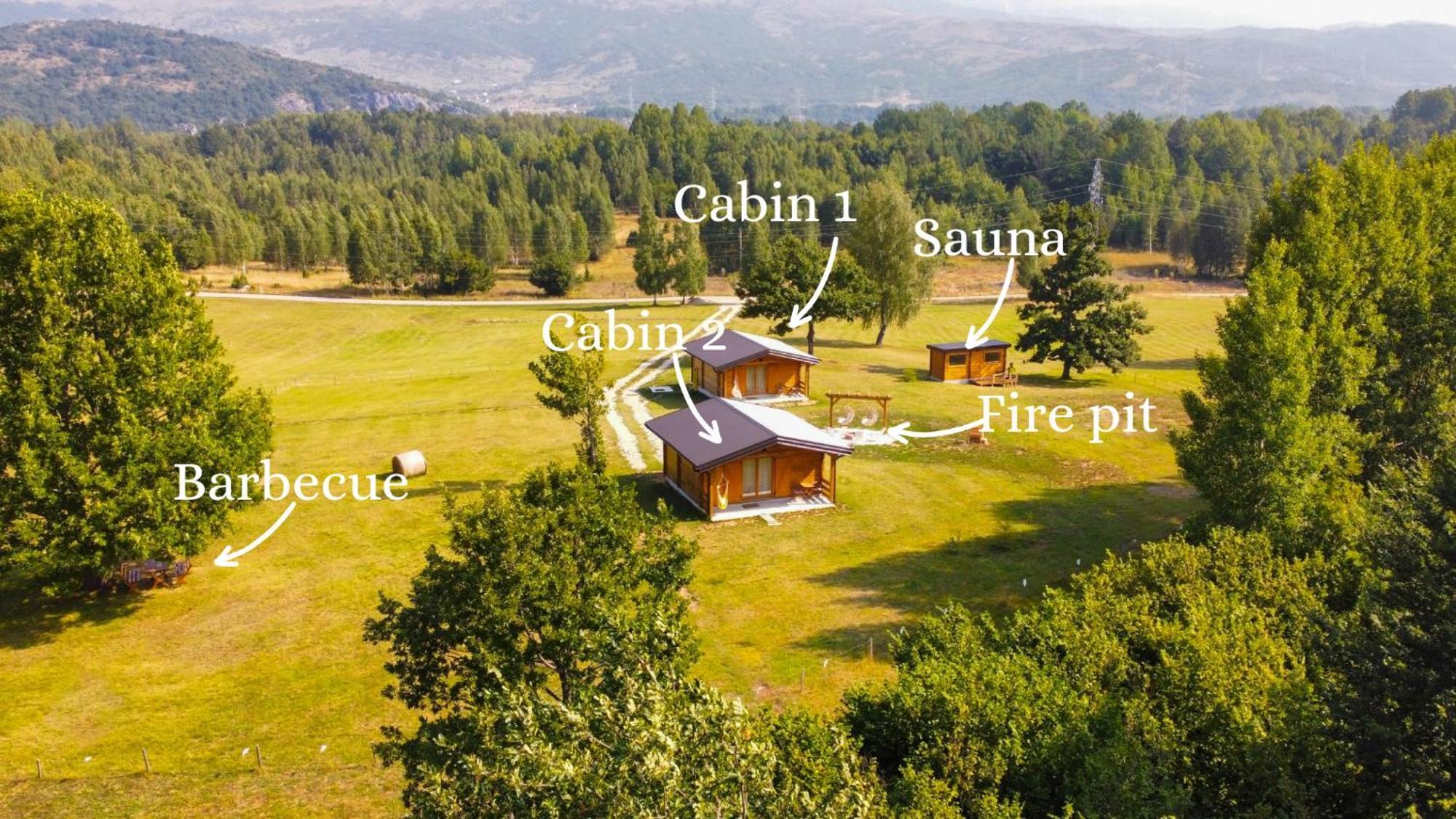 Vikendice Gornja Brezna - Mountain Cabin Gornja Brezna Plužine Buitenkant foto